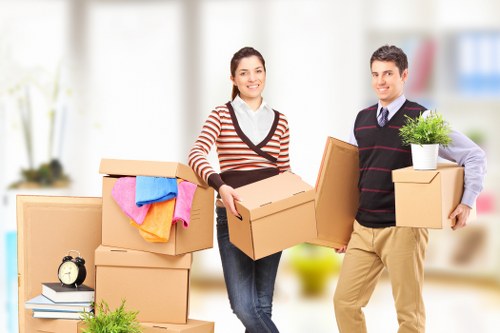 Commercial furniture pick-up from an office or shop in Hackney